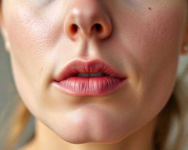 Before skincare treatment