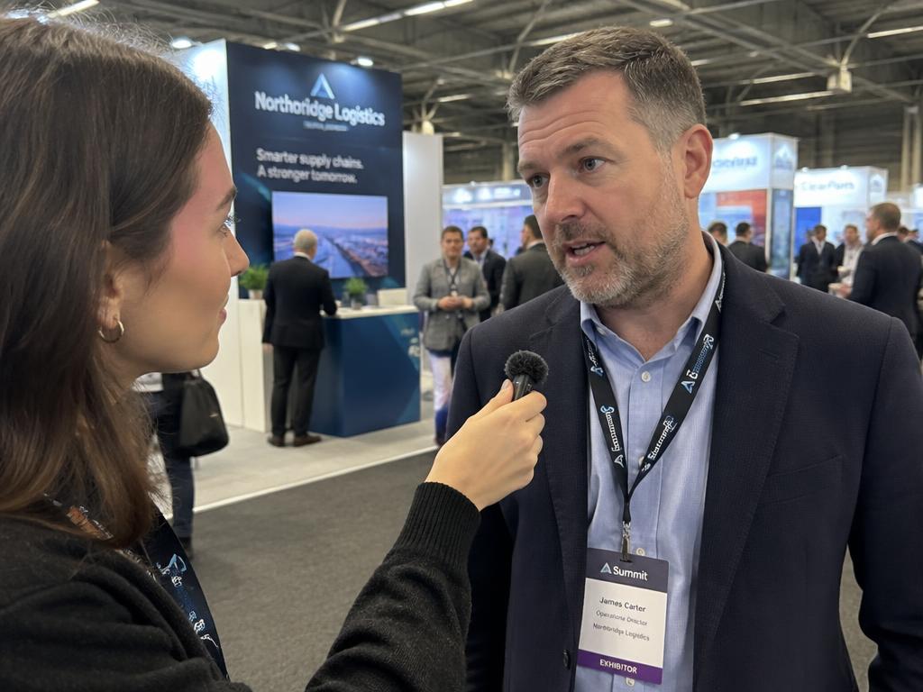 Fictional vox pop interview with an operations director at a trade show